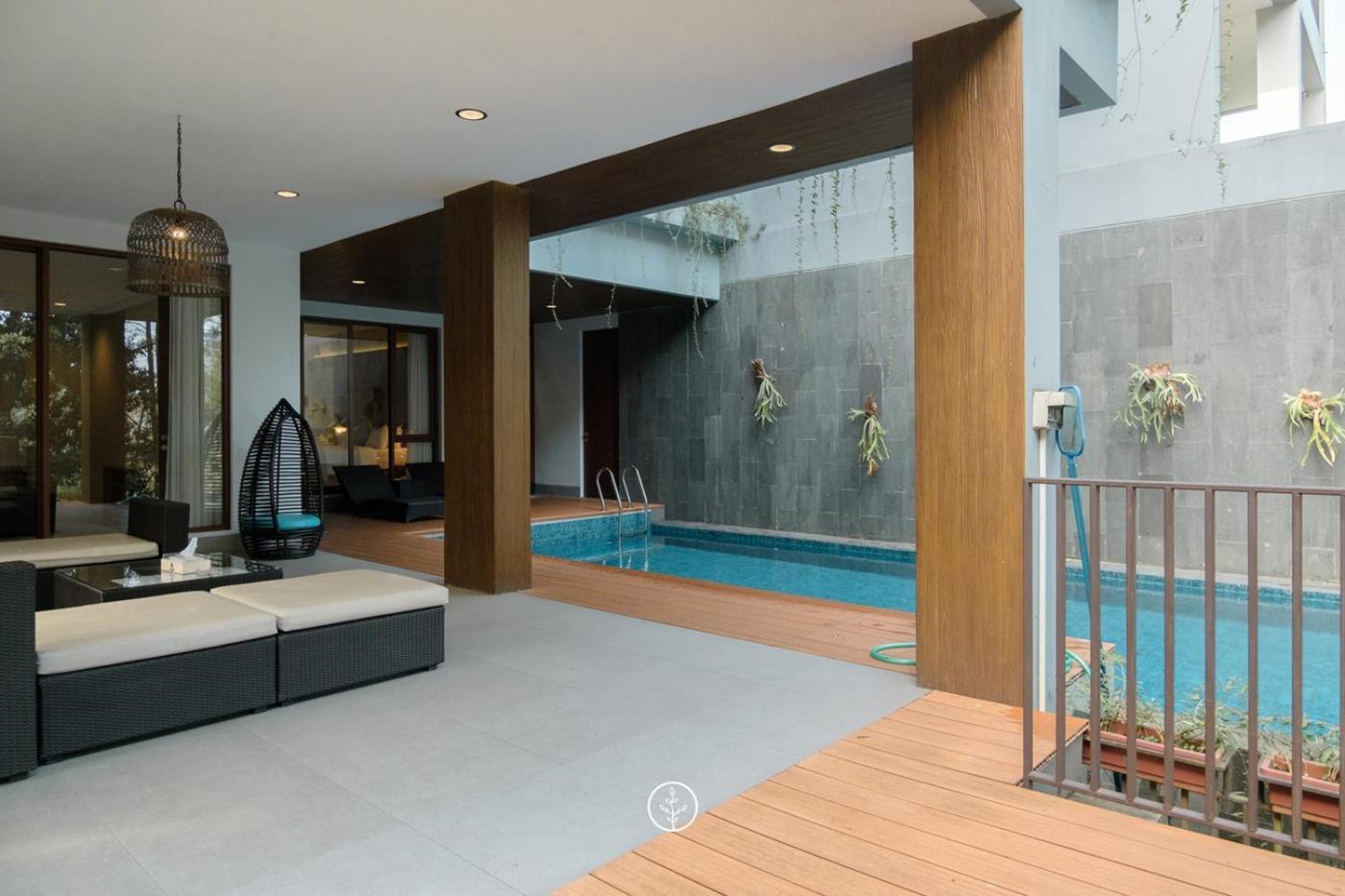 Asmaya Hill View Villa 7 Bedrooms With A Private Swimming Pool Bandung Extérieur photo