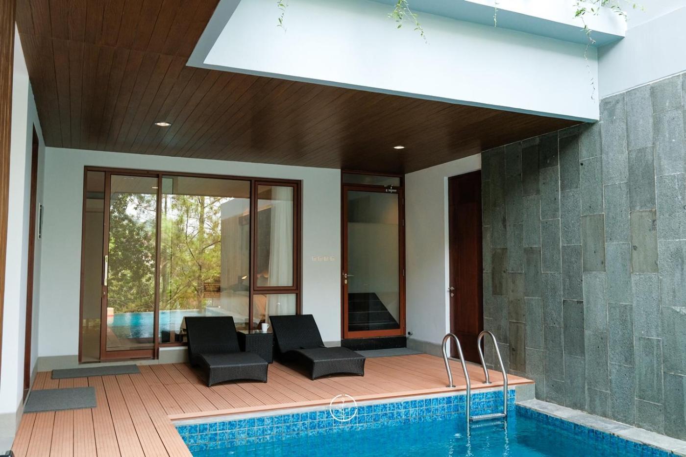 Asmaya Hill View Villa 7 Bedrooms With A Private Swimming Pool Bandung Extérieur photo